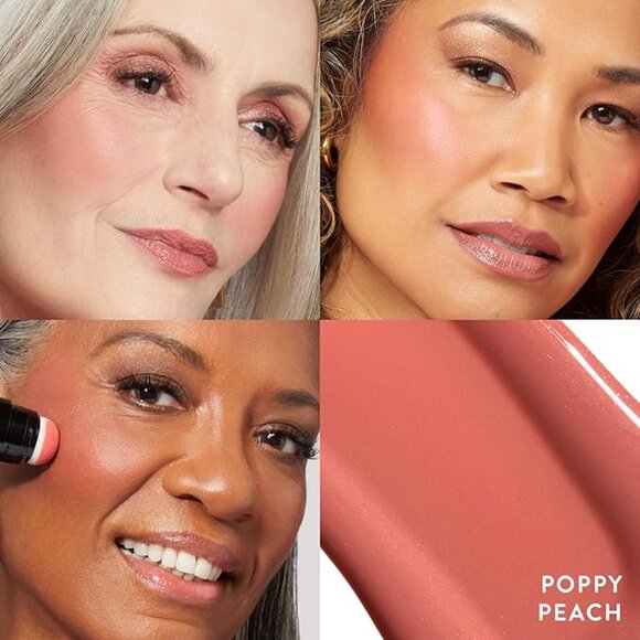 Laura Geller New York - Serum Blush Cheek Tint (Poppy Peach) - Picture 2 of 2